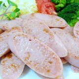 簡単おつまみ“魚肉ソーセージのマヨにんにくソテー”